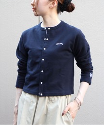 ORCIVAL | ORCIVAL/オーシバル　フレンチテリー クルーネックカーディガン　FRENCH TERRY CREWNECK CARDIGAN　OR-C0435 MAZ(カーディガン/ボレロ)