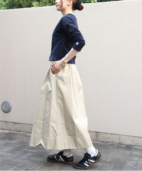 ORCIVAL（オーシバル）の「ORCIVAL/オーシバル　フレンチテリー クルーネックカーディガン　FRENCH TERRY CREWNECK CARDIGAN　OR-C0435 MAZ（カーディガン/ボレロ・レディース・ダークネイビー/レッド/コバルトブルー・2）」の10枚目の写真