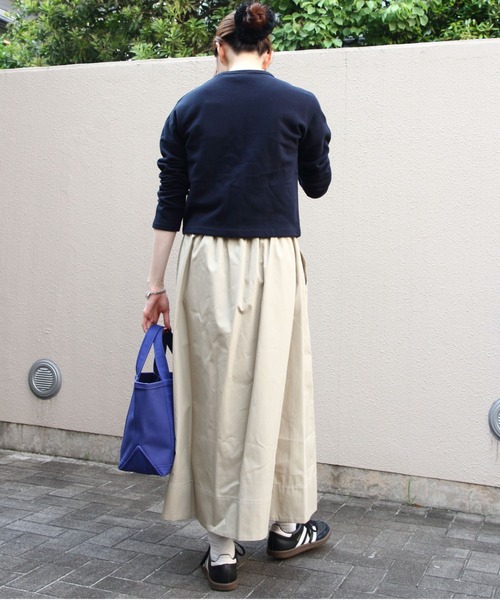 ORCIVAL（オーシバル）の「ORCIVAL/オーシバル　フレンチテリー クルーネックカーディガン　FRENCH TERRY CREWNECK CARDIGAN　OR-C0435 MAZ（カーディガン/ボレロ・レディース・ダークネイビー/レッド/コバルトブルー・2）」の11枚目の写真