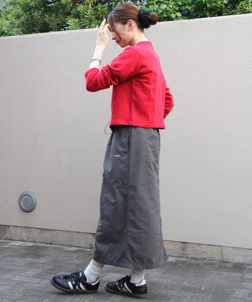 ORCIVAL オーシバル　フレンチテリー クルーネックカーディガン ORCIVAL カーディガン ORCIVAL/オーシバル フレンチテリー