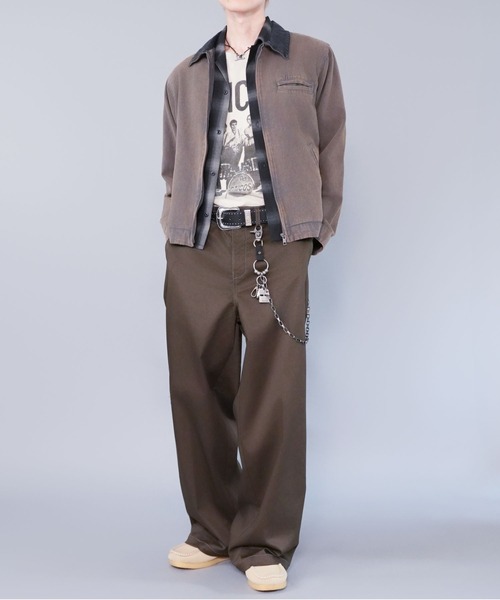 タグ付き✨　アンスリード　ジャケット　ブルゾン　ショート丈　ドローコード　M ロッキーモンロー Rocky Monroe ブルゾン ショート丈 ジャケット