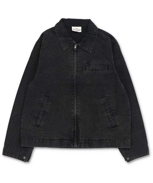 定価約8万 Stone トラックジャケット ショート丈 短丈 短丈デトロイトダックジャケット/ジップ/ショート丈/ユニ
