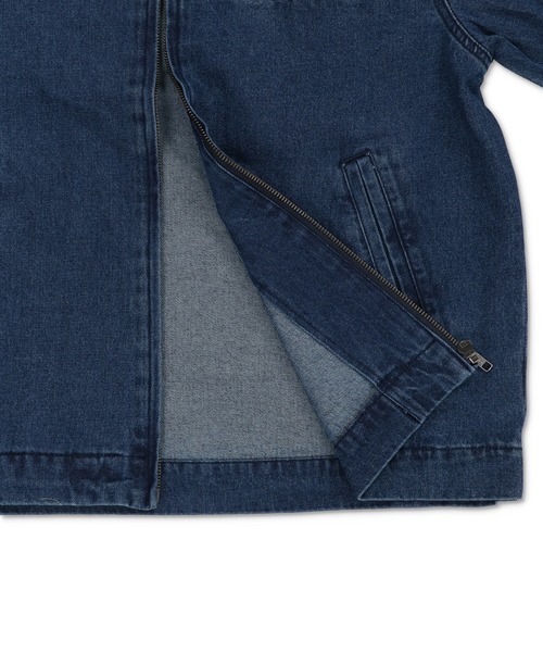 SPINNS（スピンズ）の「短丈デトロイトダックジャケット/ジップ/ショート丈/ユニセックス（その他アウター・メンズ・ブラック/チャコール/キャメル/ブルー系その他・M/L）」の10枚目の写真