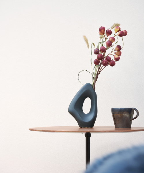 SHOKKI × so objects フラワーベース 花器 KINTO キントー SACCO ベース 磁器 02 （ 花瓶 一輪挿し