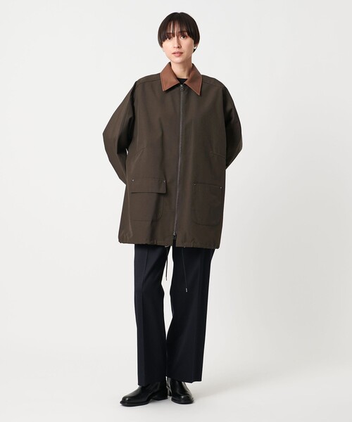 VACHEMENT(ヴァシュモン)の「【別注】<VACHEMENT>ステンカラー コート(ステンカラーコート・レディース・ダークブラウン・FREE)」の14枚目の写真