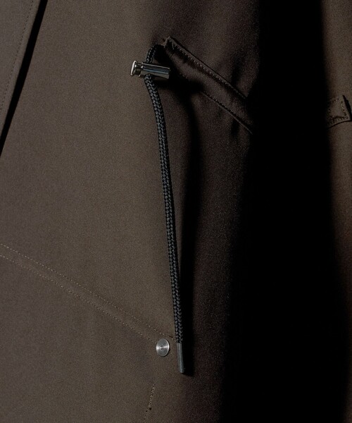 VACHEMENT(ヴァシュモン)の「【別注】<VACHEMENT>ステンカラー コート(ステンカラーコート・レディース・ダークブラウン・FREE)」の4枚目の写真