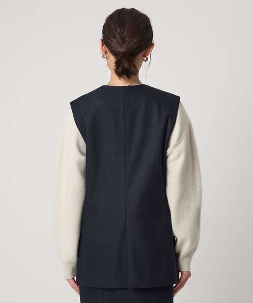 スラブ ジレ（ベスト）｜green label relaxing（グリーンレーベル