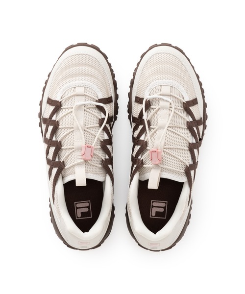 FILA（フィラ）の「FILA ECHAPPE LACE（スニーカー・レディース・ベージュ系その他・23.0cm/26.0cm/25.0cm/24.0cm/25.5cm/23.5cm/24.5㎝）」の2枚目の写真