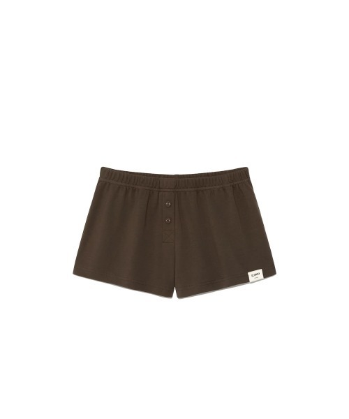 GLOWNY(グロウニ―)の「BUTTON FLY MINI SHORTS(その他パンツ・レディース・ホワイト/ブラック/ブラウン/グレー/ピンク/ブルー/グリーン系その他/イエロー系・SMALL/MEDIUM/LARGE/X-SMALL)」の4枚目の写真