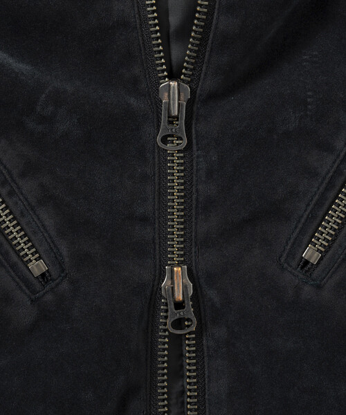 FREAK'S STORE（フリークスストア）の「FREAK’S STORE/フリークスストア レザレッド スウェード ライダースジャケット/LEATHERETTE SW RIDERS JKT（ブルゾン・メンズ・ベージュ/ブラウン/チャコールグレー・LARGE/MEDIUM）」の11枚目の写真