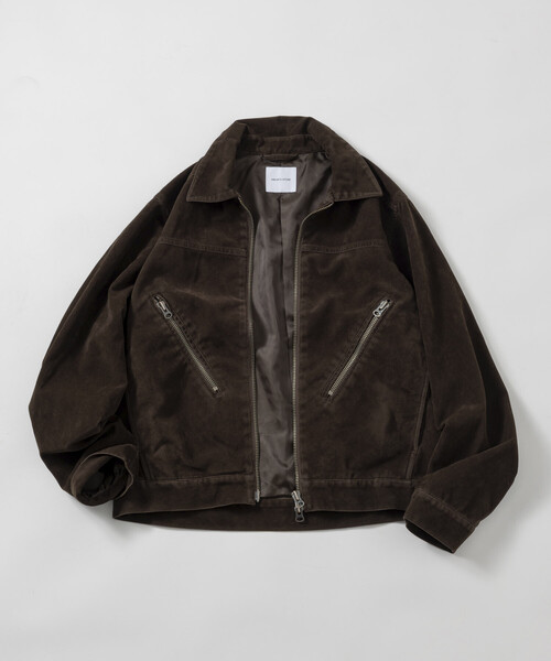 プリーツプリーズ　ライダース風ジャケット　訳あり pinenjr550006_8.jpg