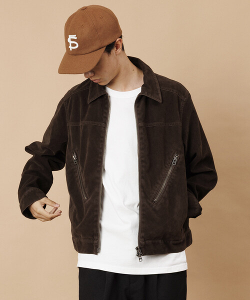 FREAK'S STORE ファー付きダブルライダースジャケット FREAK'S STORE ブルゾン アウター LEATHERETTE RIDERS JACKET