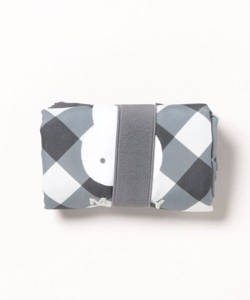 Miffy( ミッフィー)の「miffy/ミッフィー ダイアゴナルチェックシリーズ エコバッグ(エコバッグ/サブバッグ・レディース・グレー/ベージュ・ONE SIZE)」の6枚目の写真