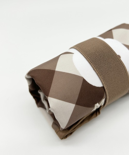 Miffy( ミッフィー)の「miffy/ミッフィー ダイアゴナルチェックシリーズ エコバッグ(エコバッグ/サブバッグ・レディース・グレー/ベージュ・ONE SIZE)」の14枚目の写真