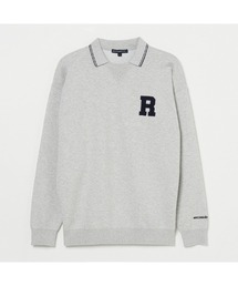 【Rosasen/GOLF】カシミヤ混 ダブルフェイスニット