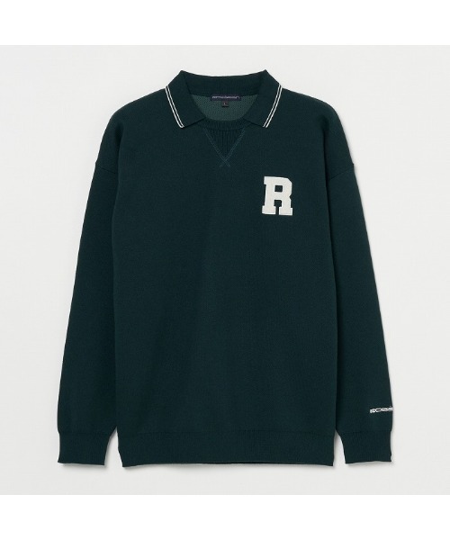 ROSASEN(ロサーセン)の「【Rosasen/GOLF】カシミヤ混 ダブルフェイスニット(ニット/セーター・メンズ・ネイビー/グレー/グリーン・52/48/50)」の2枚目の写真