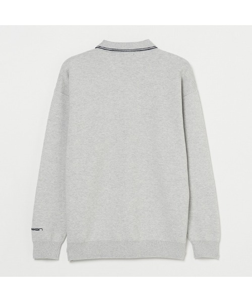 ROSASEN(ロサーセン)の「【Rosasen/GOLF】カシミヤ混 ダブルフェイスニット(ニット/セーター・メンズ・ネイビー/グレー/グリーン・52/48/50)」の5枚目の写真