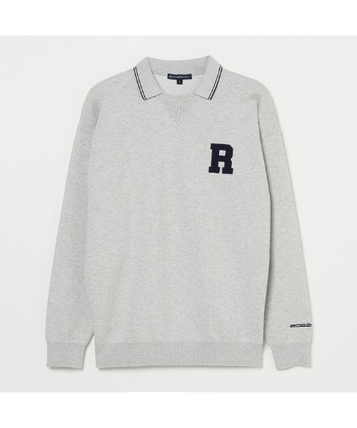 ROSASEN(ロサーセン)の「【Rosasen/GOLF】カシミヤ混 ダブルフェイスニット(ニット/セーター・メンズ・ネイビー/グレー/グリーン・52/48/50)」の4枚目の写真