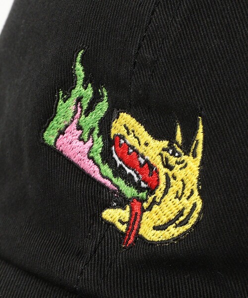 TOKYO CULTUART by BEAMS(トウキョウカルチャートバイビームス)の「松田光市 / Dog Cap(キャップ・レディース・レッド系その他7/ブラック・ONE SIZE)」の4枚目の写真