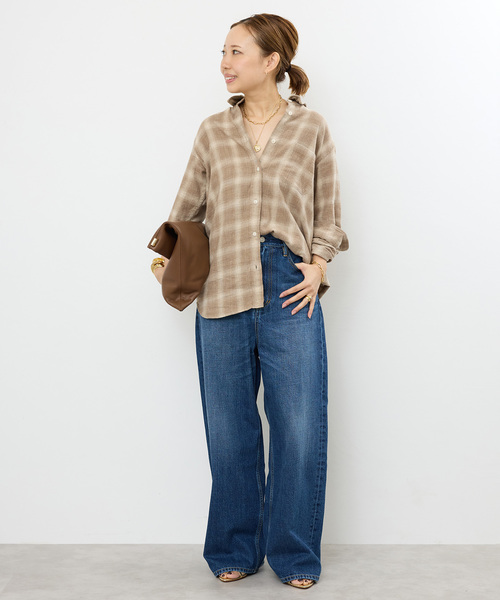 WASHED フランネル シャツ（シャツ/ブラウス）｜Deuxieme Classe