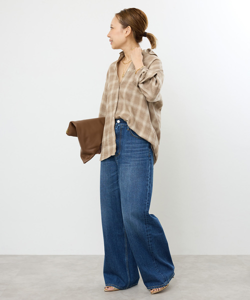 WASHED フランネル シャツ（シャツ/ブラウス）｜Deuxieme Classe