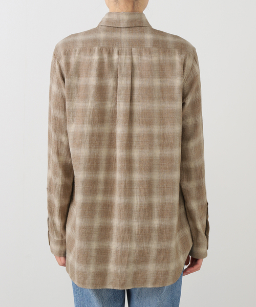 WASHED フランネル シャツ（シャツ/ブラウス）｜Deuxieme Classe