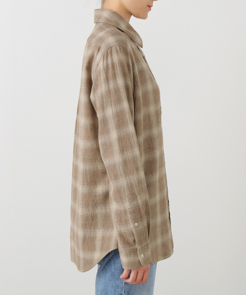 WASHED フランネル シャツ（シャツ/ブラウス）｜Deuxieme Classe