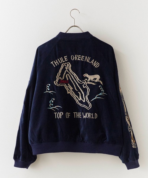 THRIFTY LOOK/スリフティールック SOUVENIR GREENLAND BLOUSON