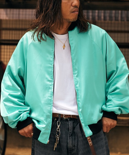 THRIFTY LOOK/スリフティールック SOUVENIR GREENLAND BLOUSON