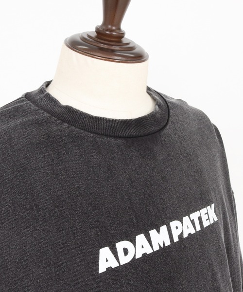 ADAM PATEK(アダムパテック)の「【ADAMPATEK/アダムパテック】logo crewneck ロゴスウェット(スウェット・レディース・ブラック/ブラック系/グレー・1/2)」の13枚目の写真