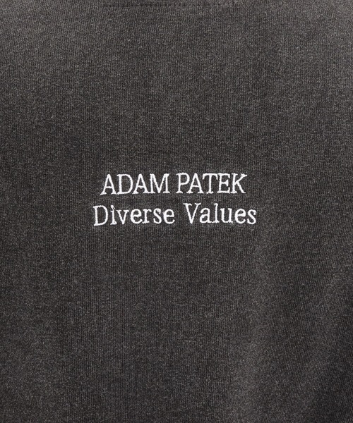 ADAM PATEK(アダムパテック)の「【ADAMPATEK/アダムパテック】logo crewneck ロゴスウェット(スウェット・レディース・ブラック/ブラック系/グレー・1/2)」の18枚目の写真