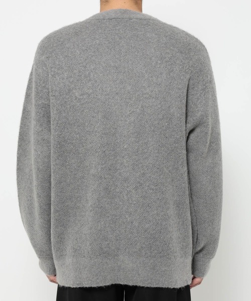 HARE（ハレ）の「エレガントボタンモヘアニットカーディガン(HARE)（カーディガン/ボレロ・メンズ・ブラック/グレー/グリーン・FREE）」の17枚目の写真