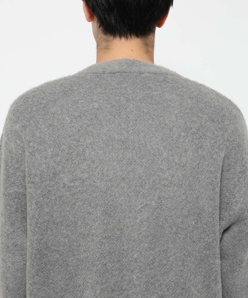 HARE（ハレ）の「エレガントボタンモヘアニットカーディガン(HARE)（カーディガン/ボレロ・メンズ・ブラック/グレー/グリーン・FREE）」の19枚目の写真