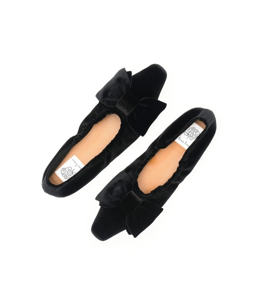 エマフランシス（Emma Francis）/ビッグリボン シャーリング パンプス ビッグリボン シャーリング パンプス（パンプス）｜Emma Francis（エマ