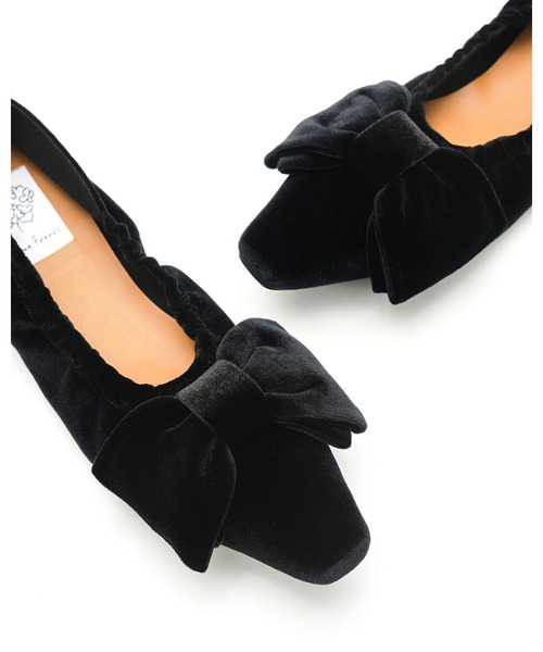 エマフランシス（Emma Francis）/ビッグリボン シャーリング パンプス ビッグリボン シャーリング パンプス（パンプス）｜Emma Francis（エマ