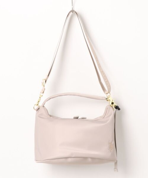 U.S. POLO ASSN.（ユーエスポロアッスン）の「【U.S. POLO ASSN.】 ユーエスポロアッスン　ナイロン 3WAYショルダーバッグ　USPA-2721（ショルダーバッグ・レディース・ブラック/ライトグレー/ブラウン/ワインレッド・FREE）」の12枚目の写真