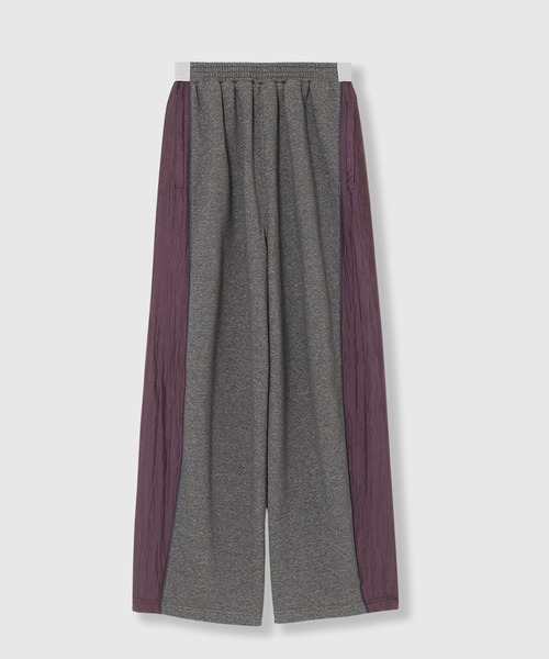 THINGS THAT MATTER（シングス ザット マター）の「NEW NYLON TAFFETA SWEAT PANTS / ニューナイロンタフタスウェットパンツ（スウェットパンツ・レディース・ボルドー/ブラック・FREE）」の14枚目の写真