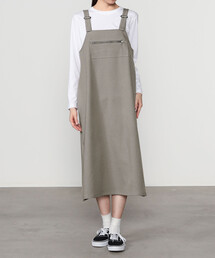 DANTON | DANTON | Aライン サロペットスカート WOMEN(スカート)