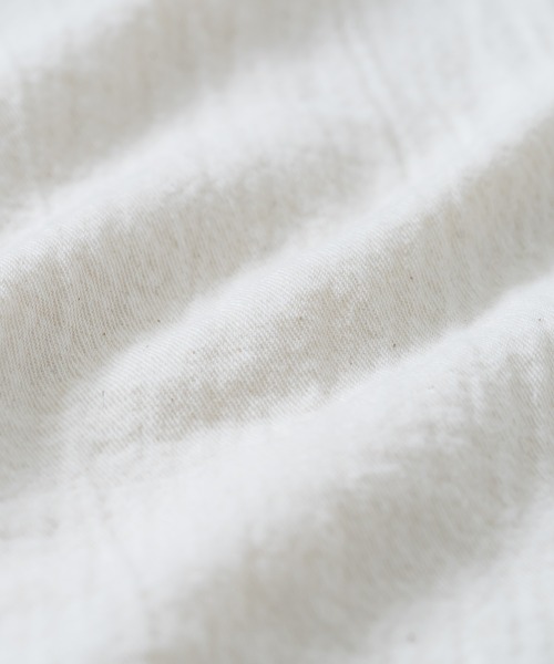 quadro(クオドロ)の「ダブルガーゼツイルパーカーカバーオール(カバーオール・レディース・キナリ/ブラック・FREE)」の15枚目の写真