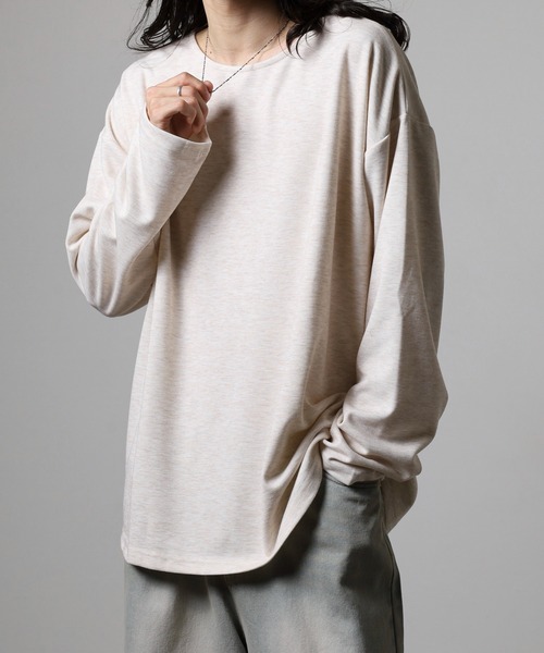 revertical（リバーティカル）の「スラブボートネックT（Tシャツ/カットソー・メンズ・ベージュ/ブラック/グレー・M/L）」の12枚目の写真