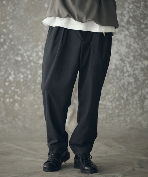 THEOREM(セオレム)の「mp14226- Routine TR Pants スラックス パンツ(TRM25-P022A)(スラックス・メンズ・ブラック系その他/グレー/ネイビー・M/L/XL/S)」の6枚目の写真