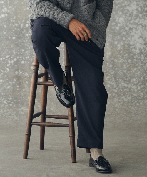 aenrmous SS25/SYNTHESIS PANTS 変形スラックス mp14226- Routine TR Pants スラックス パンツ(TRM25-P022A