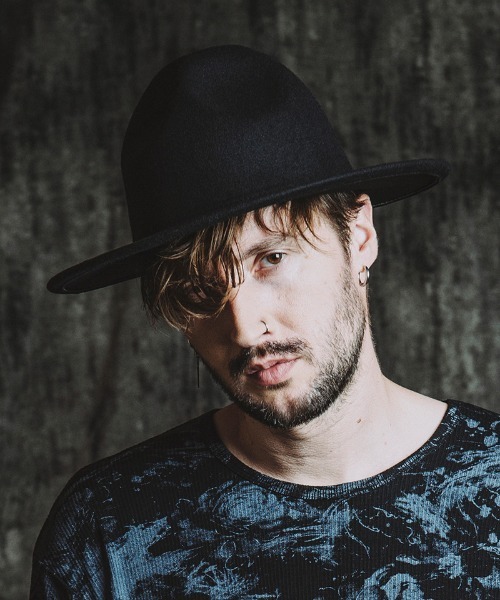 NO ID.（ノーアイディ）の「mko13183- ﾏｳﾝﾃﾝﾊｯﾄ(857006-334H)（ハット・メンズ・キャメル/ブラック・ONE SIZE）」の2枚目の写真