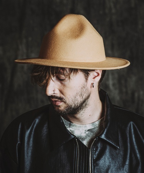 NO ID.（ノーアイディ）の「mko13183- ﾏｳﾝﾃﾝﾊｯﾄ(857006-334H)（ハット・メンズ・キャメル/ブラック・ONE SIZE）」の4枚目の写真