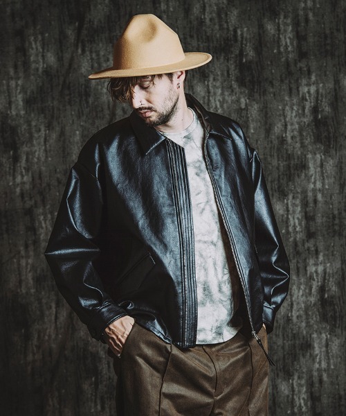 NO ID.（ノーアイディ）の「mko13183- ﾏｳﾝﾃﾝﾊｯﾄ(857006-334H)（ハット・メンズ・キャメル/ブラック・ONE SIZE）」の6枚目の写真