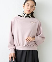 un dix cors | 《着回し力抜群》2WAY刺繍ZIPプルオーバー(スウェット)