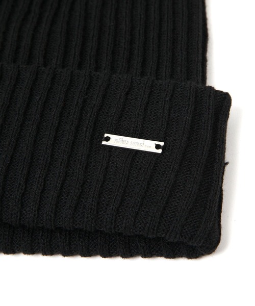niko and...（ニコアンド）の「オリジナルリブワッチ（ニットキャップ/ビーニー・レディース・ブラック/アイボリー/ライトグレー・0）」の11枚目の写真