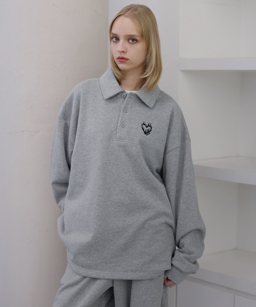 ROCHEM（ローシェン）の「【セットアップ対応】ハートロゴ刺繍ドロー