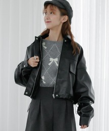 flower | 2wayショートブルゾン(ブルゾン)