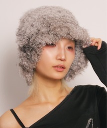 ハット（グレー/灰色系・フェイクファー）ファッション通販 - ZOZOTOWN